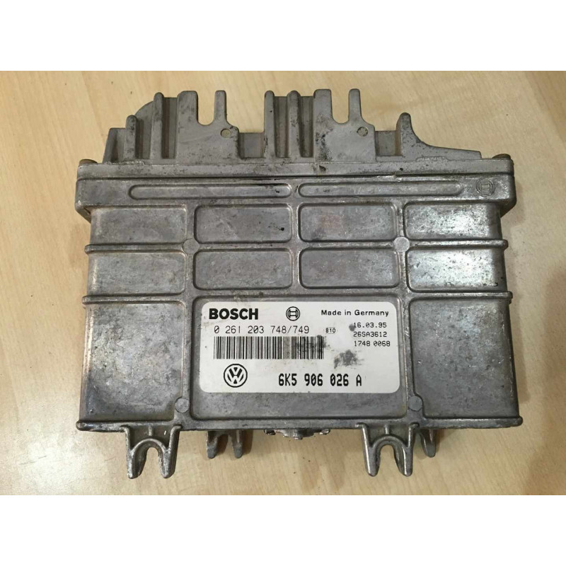 ECU MOTOR BOSCH MA1.2.3 0261203748/749 VAG 6K5906026A