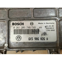 ECU MOTOR BOSCH MA1.2.3 0261203748/749 VAG 6K5906026A