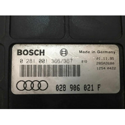 ECU MOTOR BOSCH EDC1.3.3 MSA12-4.4 0281001366/367 VAG 028906021F