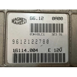 ECU MOTOR MAGNETI MARELLI G6.120A00 16114.004 PSA 9612122780