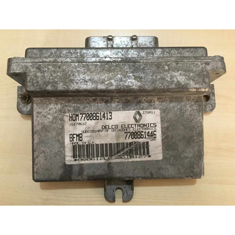 ECU MOTOR DELCO 16196499 RENAULT 7700861413 7700865809