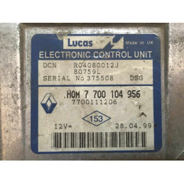 ECU MOTOR LUCAS DCN R04080012J RENAULT 7700104956