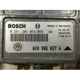 ECU MOTOR BOSCH MP9.0 0261204054/055 VAG 6K0906027A