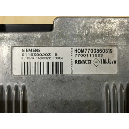 ECU MOTOR SIEMENS FENIX 5 S115300203B RENAULT 7700860319