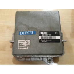 ECU MOTOR BOSCH EDC1.2.3 MSA6-3.12 0281001118 BMW 2243416