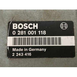 ECU MOTOR BOSCH EDC1.2.3 MSA6-3.12 0281001118 BMW 2243416