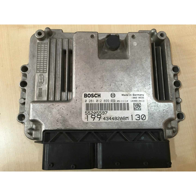 ECU MOTOR BOSCH EDC16C39-5.W1 0281012899 FIAT 55205597