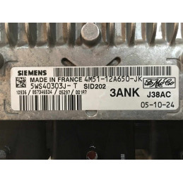 ECU MOTOR SIEMENS SID 202 5WS40303J-T FORD 4M51-12A650-JK