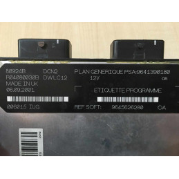 ECU MOTOR LUCAS DCN2 R04080030B PSA 9641390180