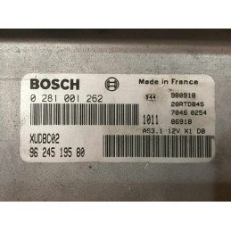 ECU MOTOR BOSCH AS3.1 0281001262 PSA 9624519580