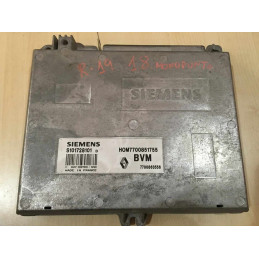 ECU MOTOR SIEMENS FENIX 3 S101728101D RENAULT 19 1.8i 66KW 90CV 7700863556 HOM7700851755 / CON INMOVILIZADOR ANULADO (IMMO OFF)