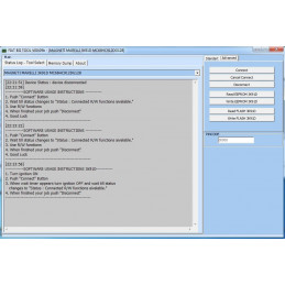 I/O TERMINAL FIAT BSI 1 SOFTWARE LICENSE (MARELLI BSI)