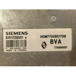 ECU MOTOR SIEMENS FENIX 3 S101728201B RENAULT 7700851756