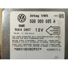 ECU AIRBAG SIEMENS 5WK42867 VAG 6Q0909605A INDEX05