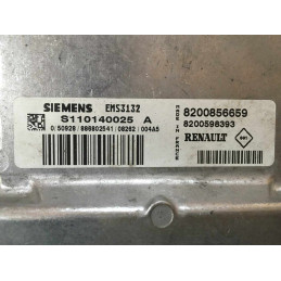 ECU MOTOR SIEMENS EMS 3132 S110140025A DACIA 8200856659 8200598393 - VIRGEN