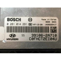 ECU MOTOR BOSCH EDC16C39-5.41 0281014291 HYUNDAI 39106-2A710