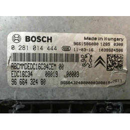 ECU MOTOR BOSCH EDC16C34-5.90 0281014444 PSA 9666432480