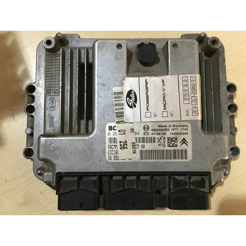 ECU MOTOR BOSCH EDC16C34-2.50 0281011784 PSA 9655919780