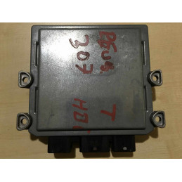 ECU MOTOR SIEMENS SID 801A 5WS40045B-T PSA HW 9647423380 SW 9650517980 - CON INMOVILIZADOR ANULADO (INMO / IMMO OFF)