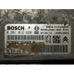 ECU MOTOR BOSCH EDC16C34 0281012620 PSA 9663944680