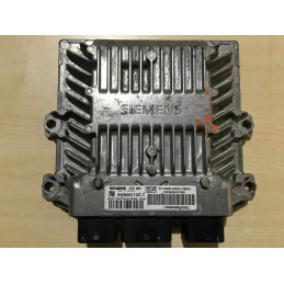 ECU MOTOR SIEMENS SID 804 5WS40110C-T PSA HW 9648624280 SW 9653447480 - CON INMOVILIZADOR ANULADO (INMO / IMMO OFF)