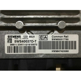 SIEMENS SID 802 5WS40021F-T PSA 9643455080