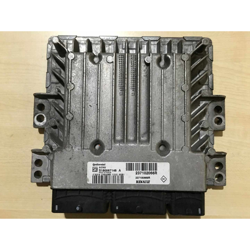 ECU CONTINENTAL SID305 S180067146A RENAULT MEGANE 1.5 DCI 237102066R