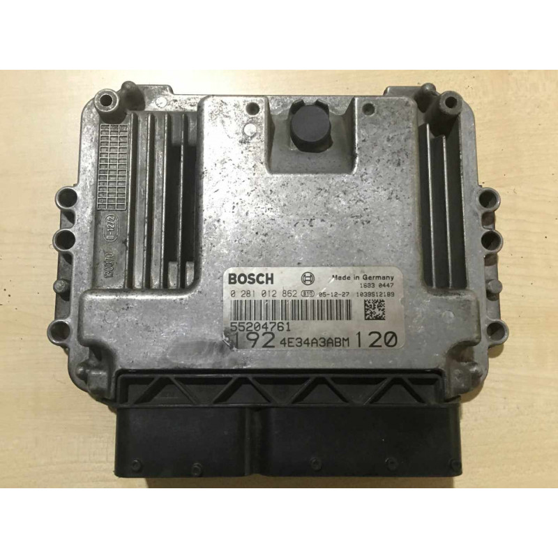 ECU MOTOR BOSCH EDC16C39 0281012862 FIAT 55204761