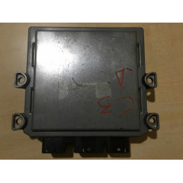 ECU MOTOR SIEMENS SID 804 5WS40110C-T PSA HW 9648624280 SW 9653447480 - CON INMOVILIZADOR ANULADO (INMO / IMMO OFF)