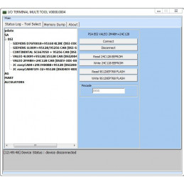 LICENCIA SOFTWARE BSI PSA I/O TERMINAL