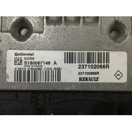 ECU CONTINENTAL SID305 S180067146A RENAULT MEGANE 1.5 DCI 237102066R