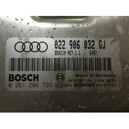 ECU MOTOR BOSCH ME7.1.1 0261208793 VAG 022906032GJ