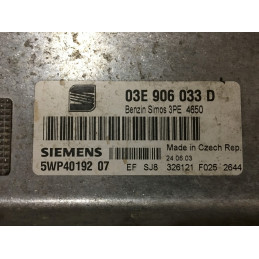 SIEMENS 5WP4019607 VAG 03E906033P