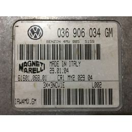 ECU MOTOR MAGNETI MARELLI IAW 4MV.GM 6160106801 VAG 036906034GM