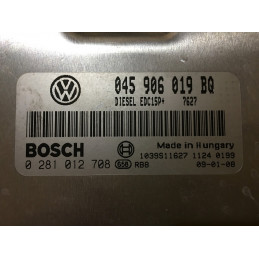 ECU MOTOR BOSCH EDC15P+23.4.2 0281012708 VAG 045906019BQ