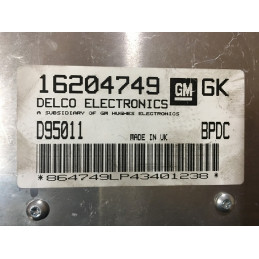 ECU MOTOR DELCO OPEL 16204749 GK