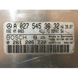 BOSCH EDC15C6 0281011484 MERCEDES A6111530591