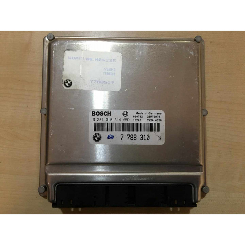 ECU MOTOR BOSCH EDC15C4-8.30 0281010314 BMW 7788310