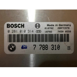 ECU MOTOR BOSCH EDC15C4-8.30 0281010314 BMW 7788310