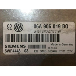 ECU MOTOR SIEMENS SIMOS 2.1B 5WP444803 VAG 06A906019BQ