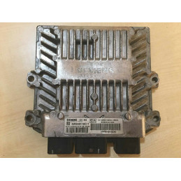 ECU MOTOR SIEMENS SID 804 5WS40110C-T PSA HW 9648624280 SW 9653447480 - CON INMOVILIZADOR ANULADO (INMO / IMMO OFF)