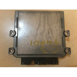 ECU MOTOR SIEMENS SID 804 5WS40110C-T PSA HW 9648624280 SW 9653447480 - CON INMOVILIZADOR ANULADO (INMO / IMMO OFF)