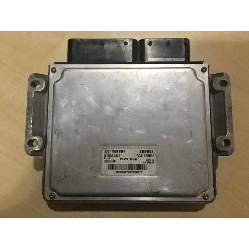 ENGINE ECU DELPHI DCM3.2AP R0412B003A TATA 279715209901