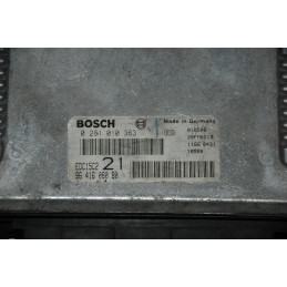 ECU BOSCH EDC15C2-6.1 0281010363 PEUGEOT 406 I 2.0 HDI 81KW 110CV RHZ 9641608080 - CON INMOVILIZADOR ANULADO (INMO / IMMO OFF)