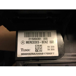 BOSDY CONFORT ECU TEMIC 5929A2205B MERCEDES 2115454301