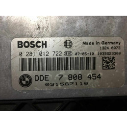 ECU MOTOR BOSCH EDC16C35-5.42 0281012722 MINI 7808454