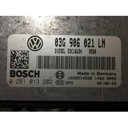 ECU MOTOR BOSCH EDC16U34 0281013282 VAG 03G906021LN