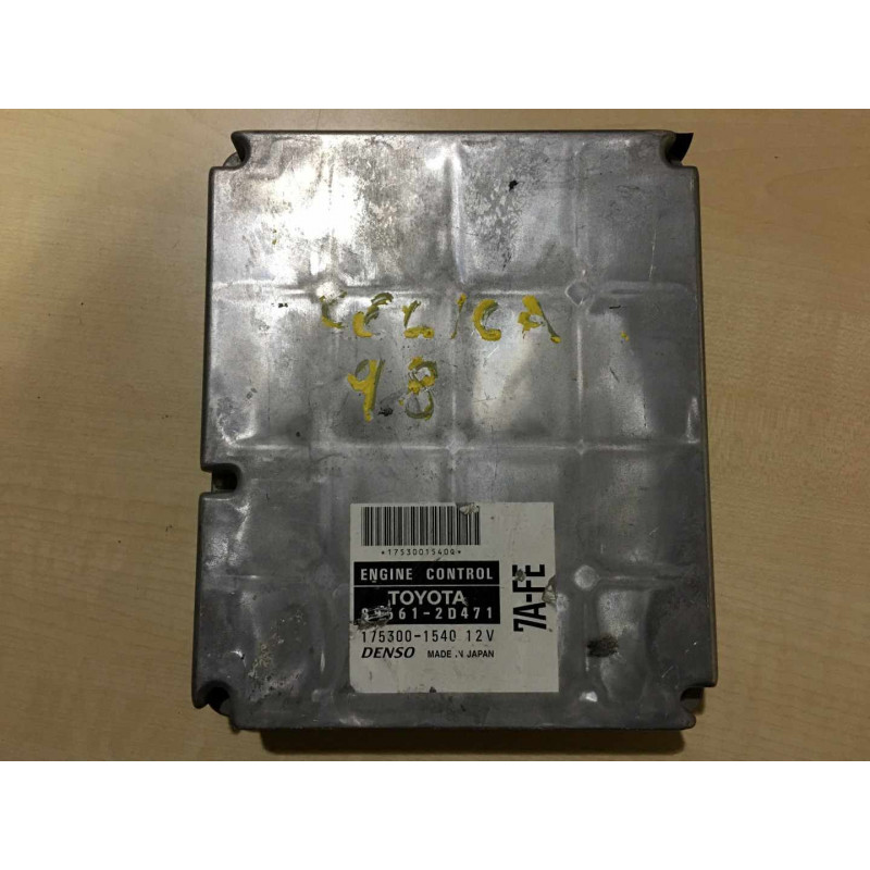 ENGINE ECU DENSO 175300-1540 TOYOTA 89661-2D471