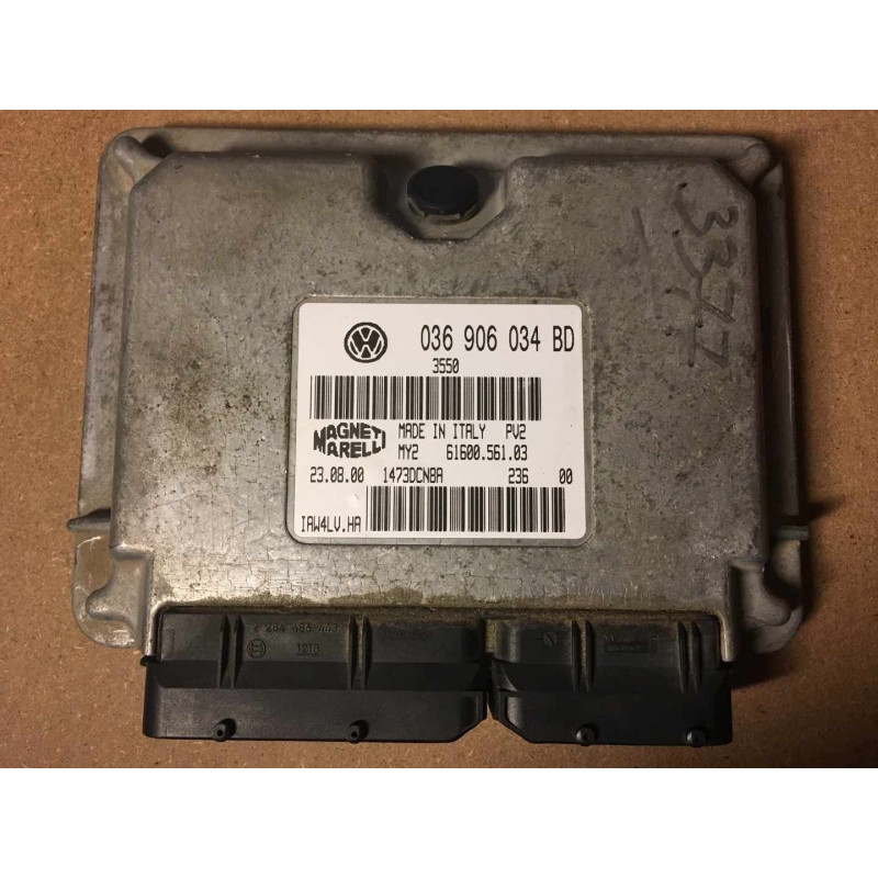 ECU MOTOR MAGNETI MARELLI IAW 4LV.HA 6160056103 VAG 036906034BD