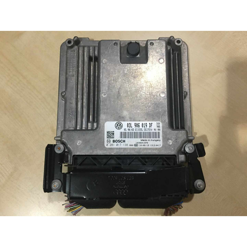 ECU BOSCH EDC17CP14-3.2 0281017138 SEAT EXEO I (3R) 2.0 TDI 105KW 143HP L4 16V CAGA 03L906019DF - SW 7085 1037508313 - VIRGIN